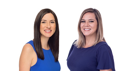 Tory and Tanya, co-managers of Hawaii branch